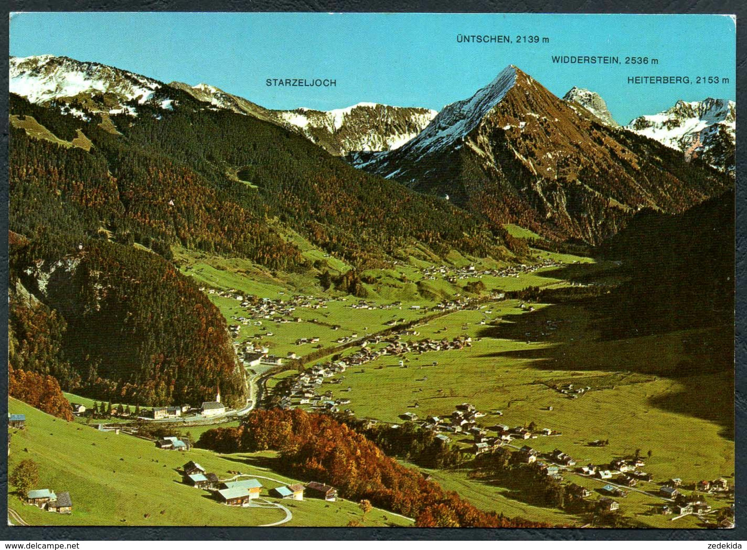 D9778 - Bregenzerwald Vorarlberg - Foto H. Häusle Koblach - Bregenzerwaldorte