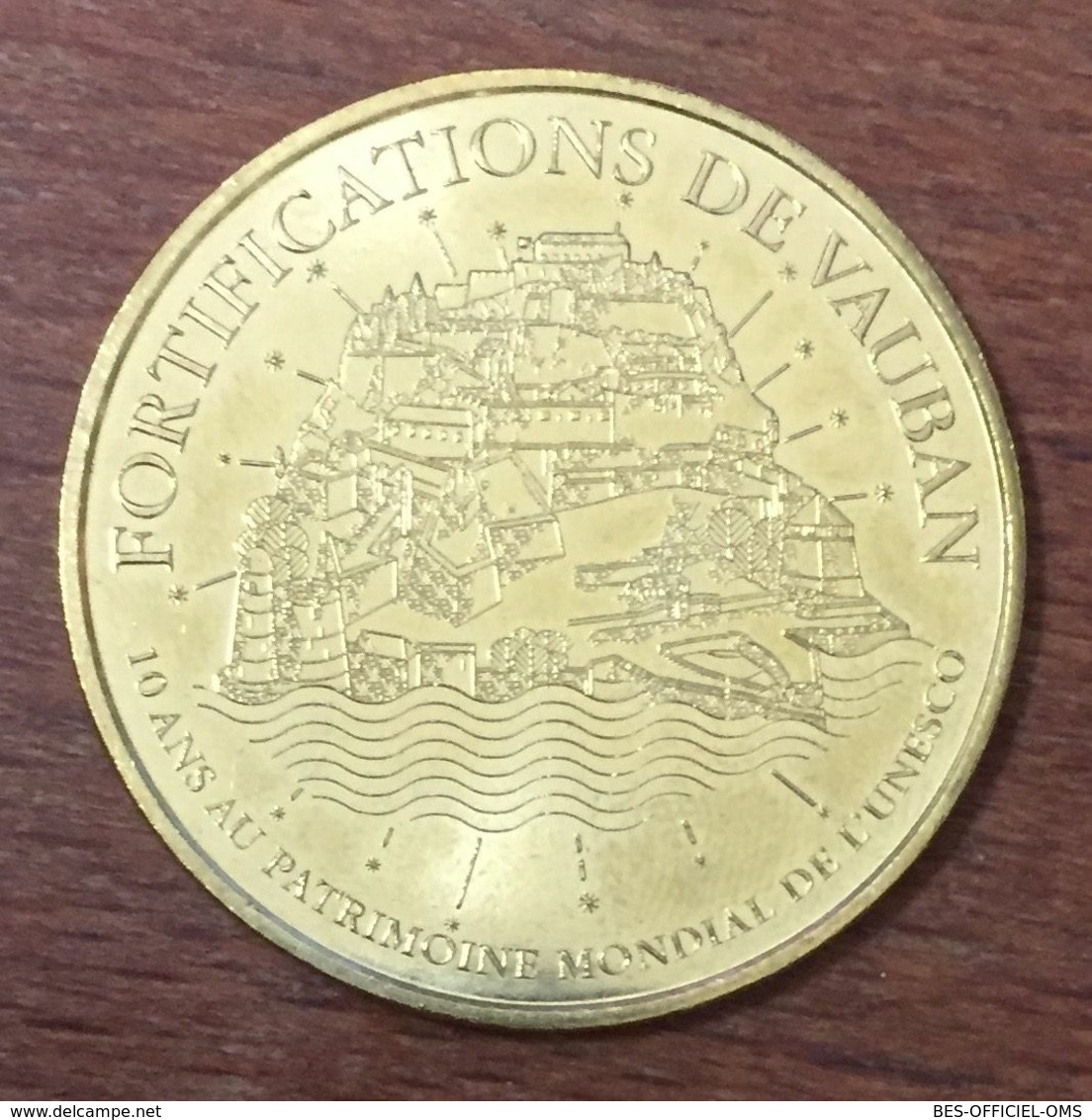 25 DOUBS BESANÇON FORTIFICATIONS VAUBAN PATRIMOINE UNESCO MDP 2018 MÉDAILLE MONNAIE DE PARIS JETON MEDALS TOKEN COINS - 2018