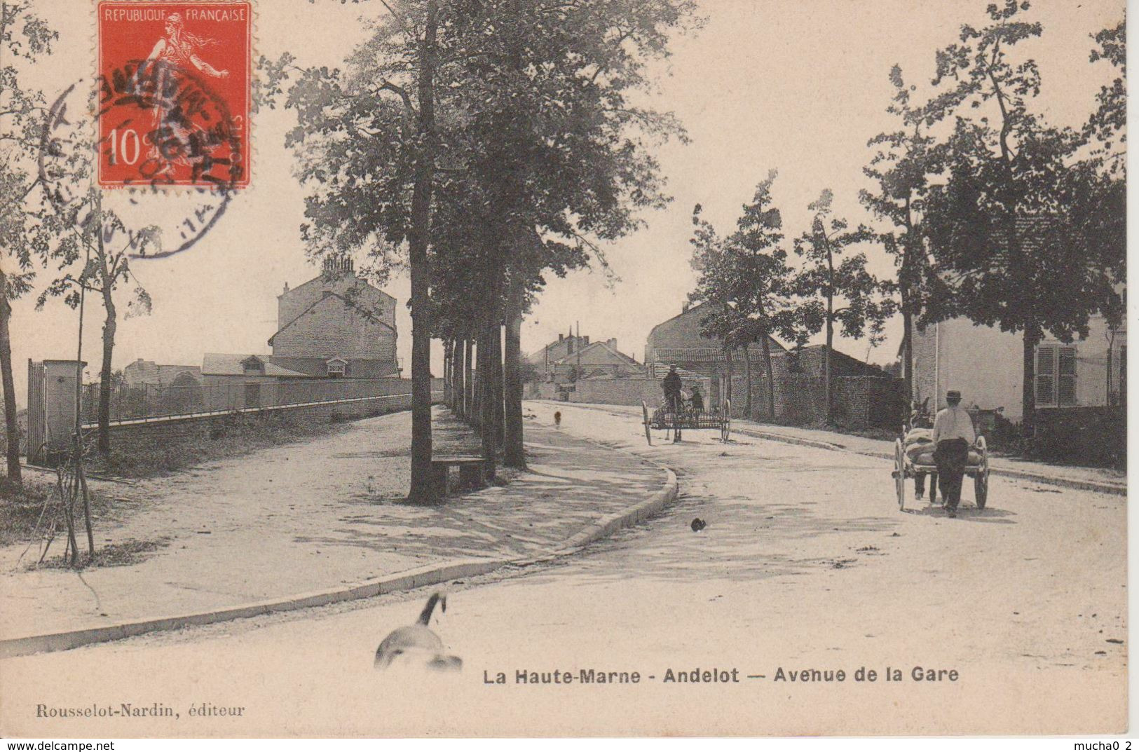 52 - ANDELOT - AVENUE DE LA GARE - Andelot Blancheville