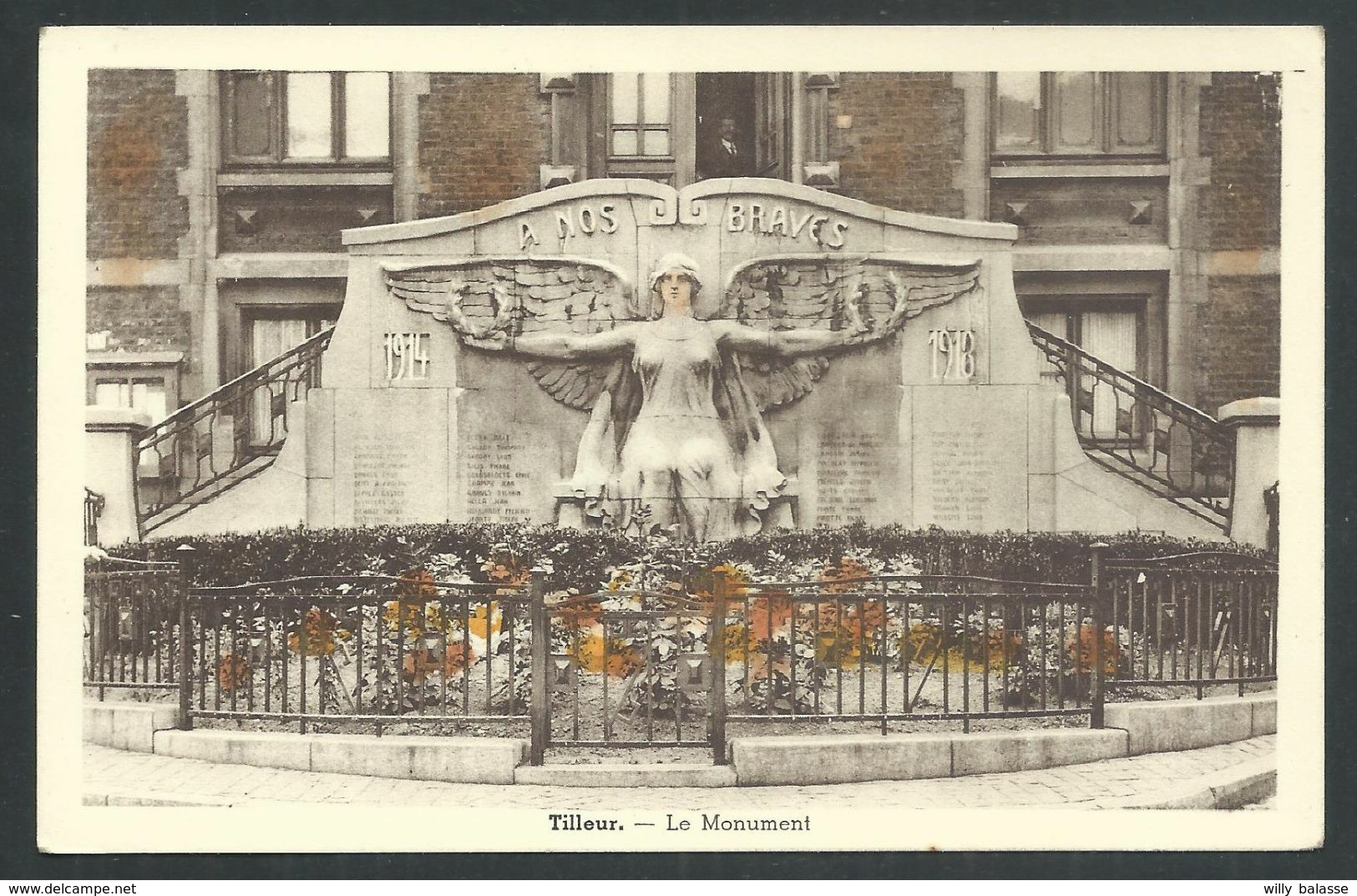 +++ CPA - TILLEUR - Saint Nicolas - Le Monument // - Saint-Nicolas