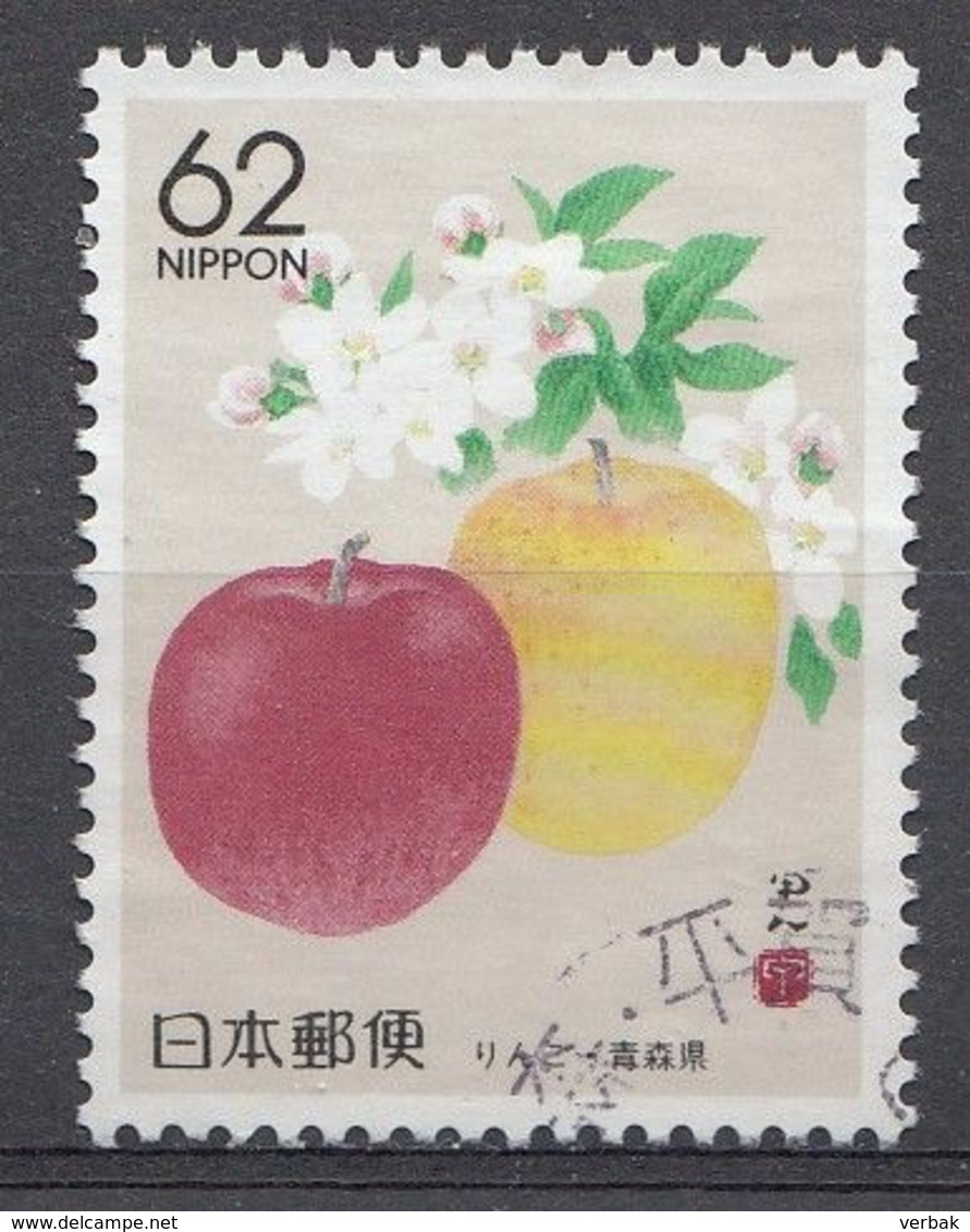 Japon 1989  Mi.nr. 1885  Äpfel   Oblitérés / Used / Gestempeld - Oblitérés