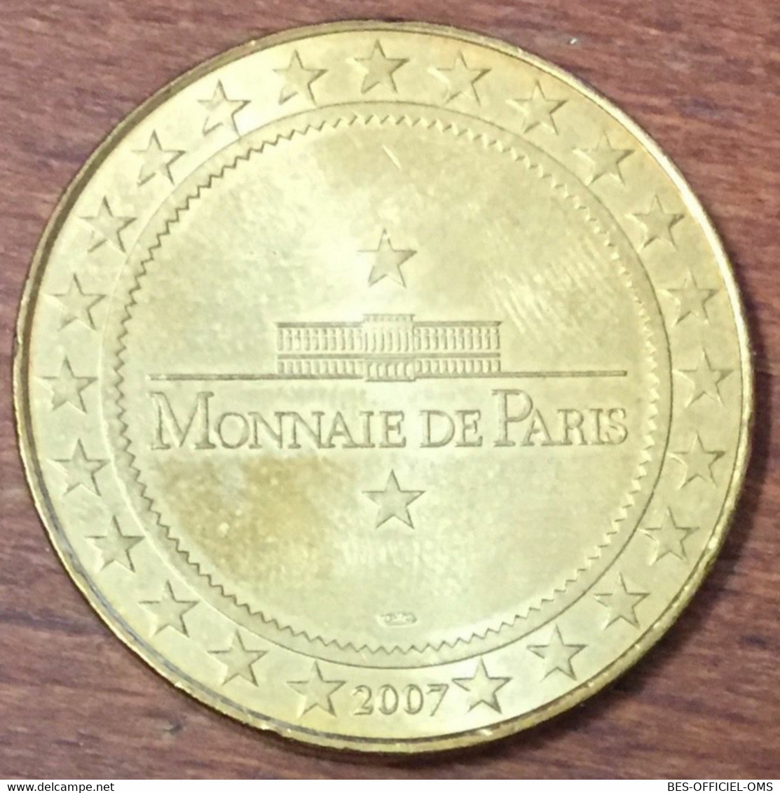 BELGIQUE BRUXELLES  NUMISMATES MÉDAILLE SOUVENIR MONNAIE DE PARIS 2007 JETON TOURISTIQUE TOKEN MEDAL COIN - Turistici