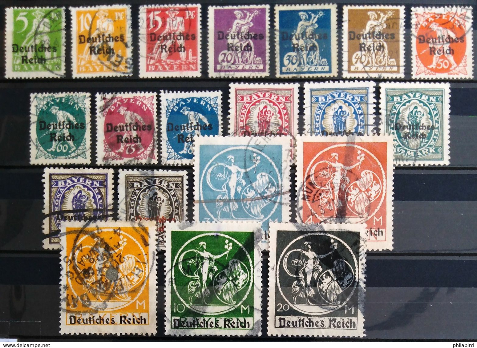 ALLEMAGNE EMPIRE                       N° 118 A/V                   OBLITERE - Used Stamps