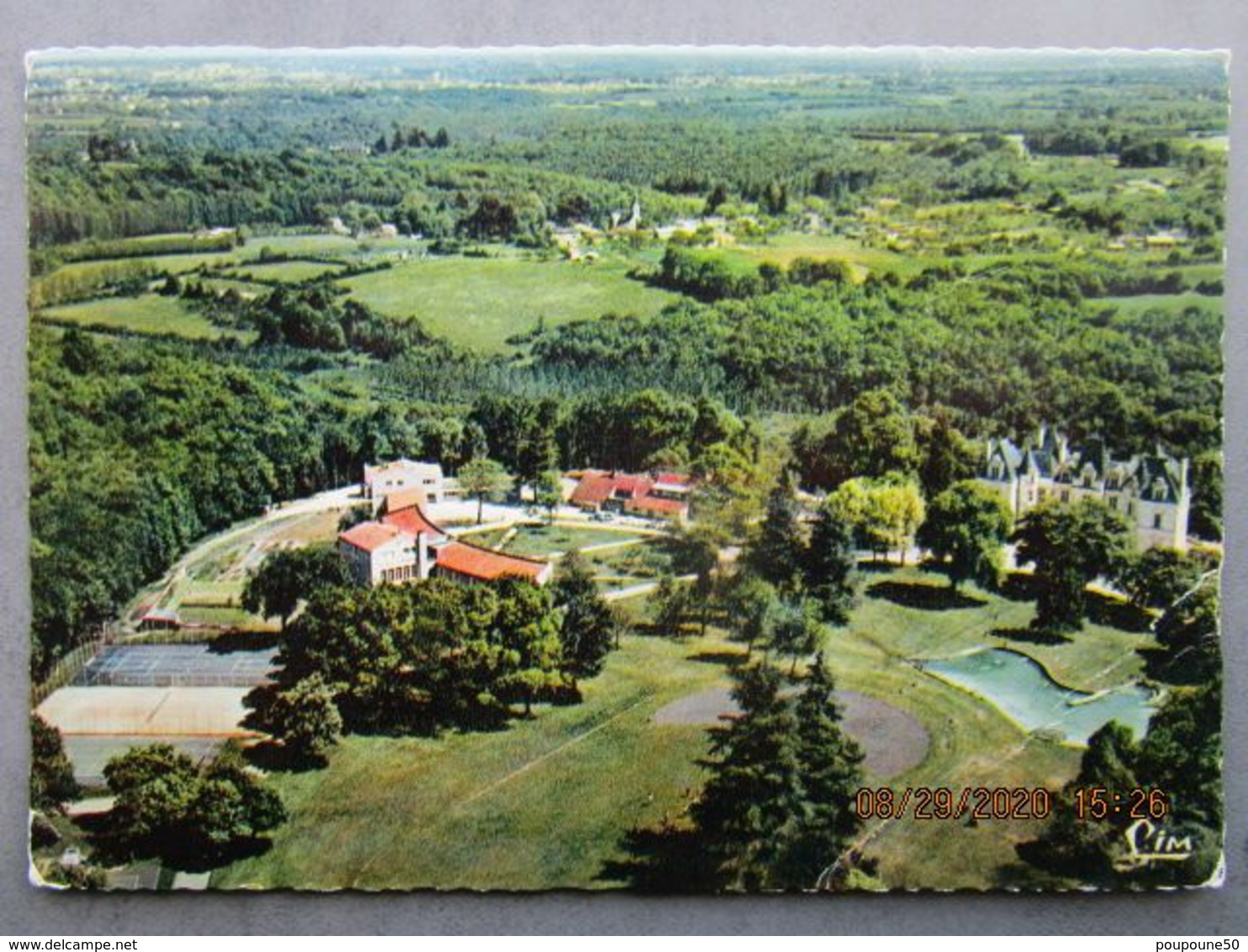 CP 86  Vienne VOUNEUIL Sous BIARD  Prés Poitiers  - Vue Aérienne C.R.E.P.S. De Boivre  1965 - Vouneuil Sous Biard