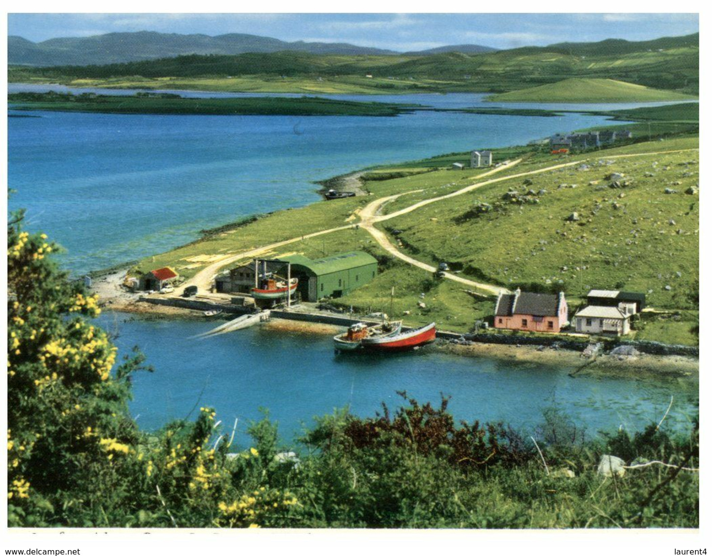 (L 25) Ireland - Co Donegal - Mulroy Bay  (with Stamp) - Donegal