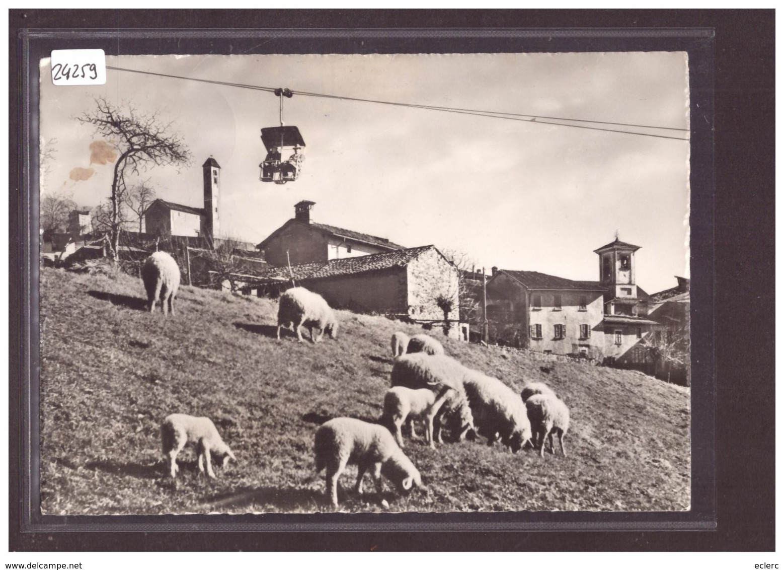 FORMAT 10x15cm - MONTE LEMA - MIGLIEGLIA E SEGGIOVIA - TB - Miglieglia