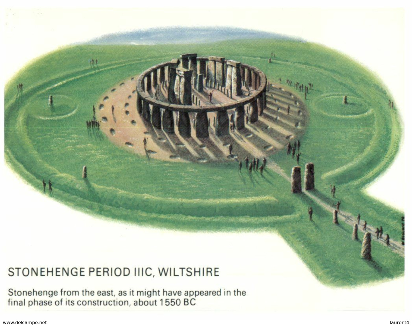 (L 25) England - Grande Bretagne - Stonehenge Period IIIC - Stonehenge