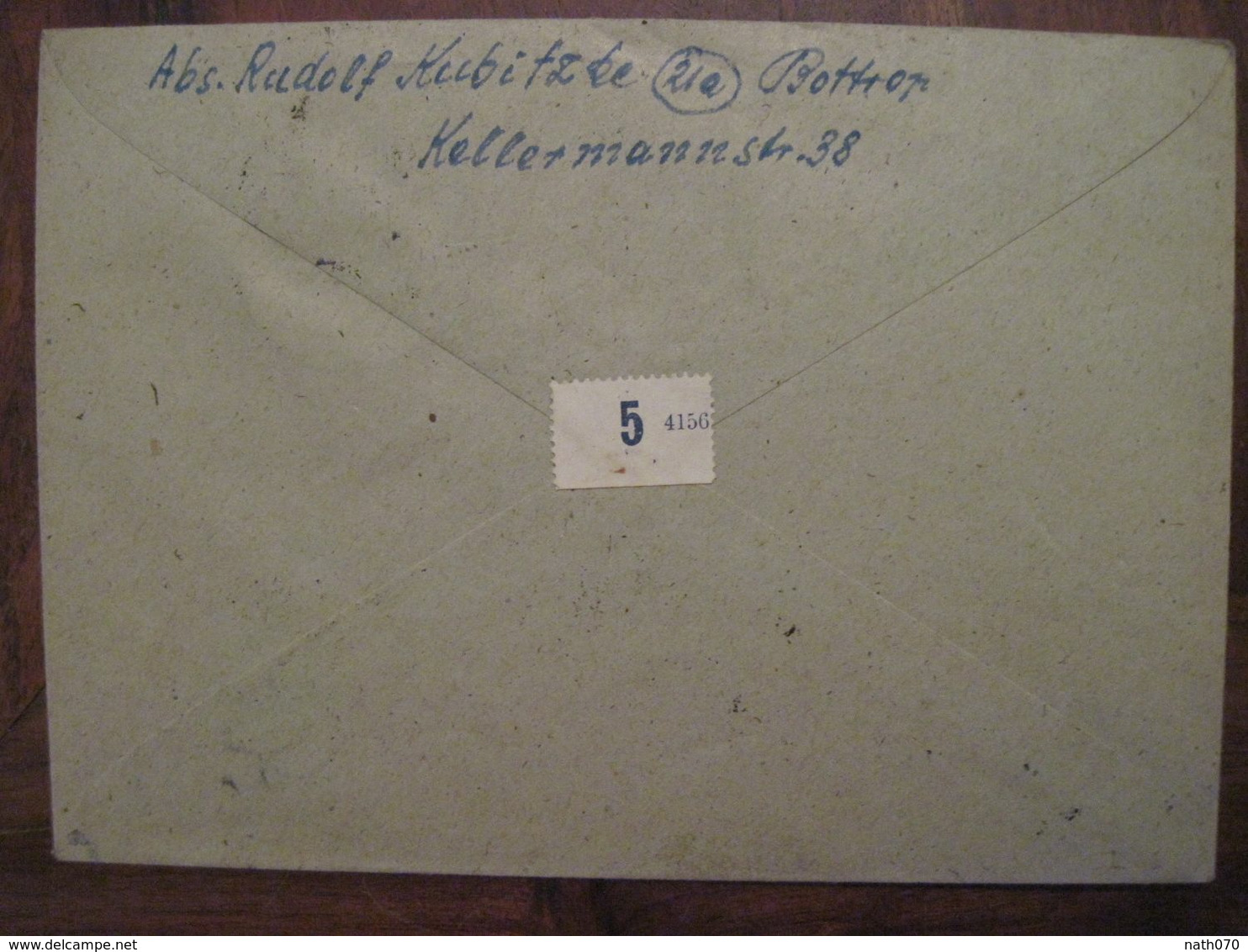 Allemagne 1948 BOTTROP Cover SBZ Germany 84pf Exportmesse Hannover Allierte Besetzung - Other & Unclassified