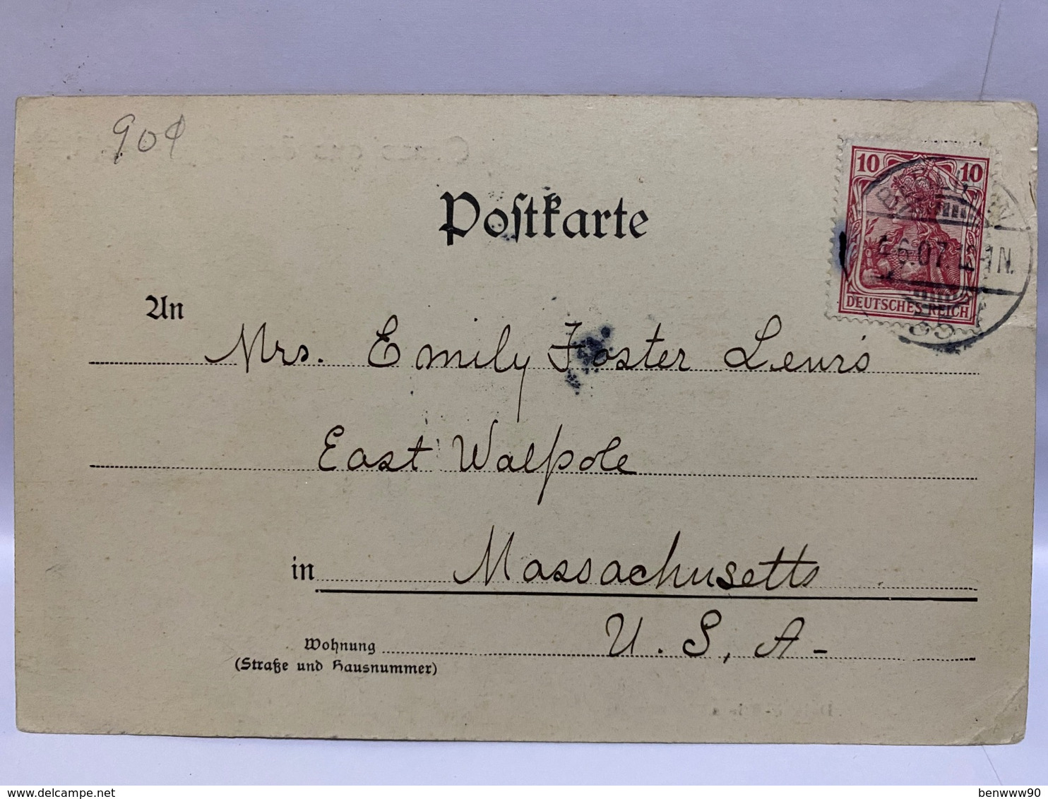 Germany Postcard, Spreewald, Dolske-Fliess., Used 1907 - Burg (Spreewald)