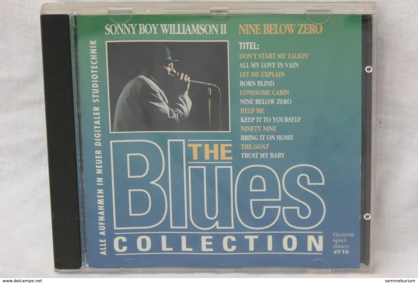 CD "Sonny Boy Williamson II" Nine Below Zero, Aus Der Blues Collection, Ausgabe 10 - Blues