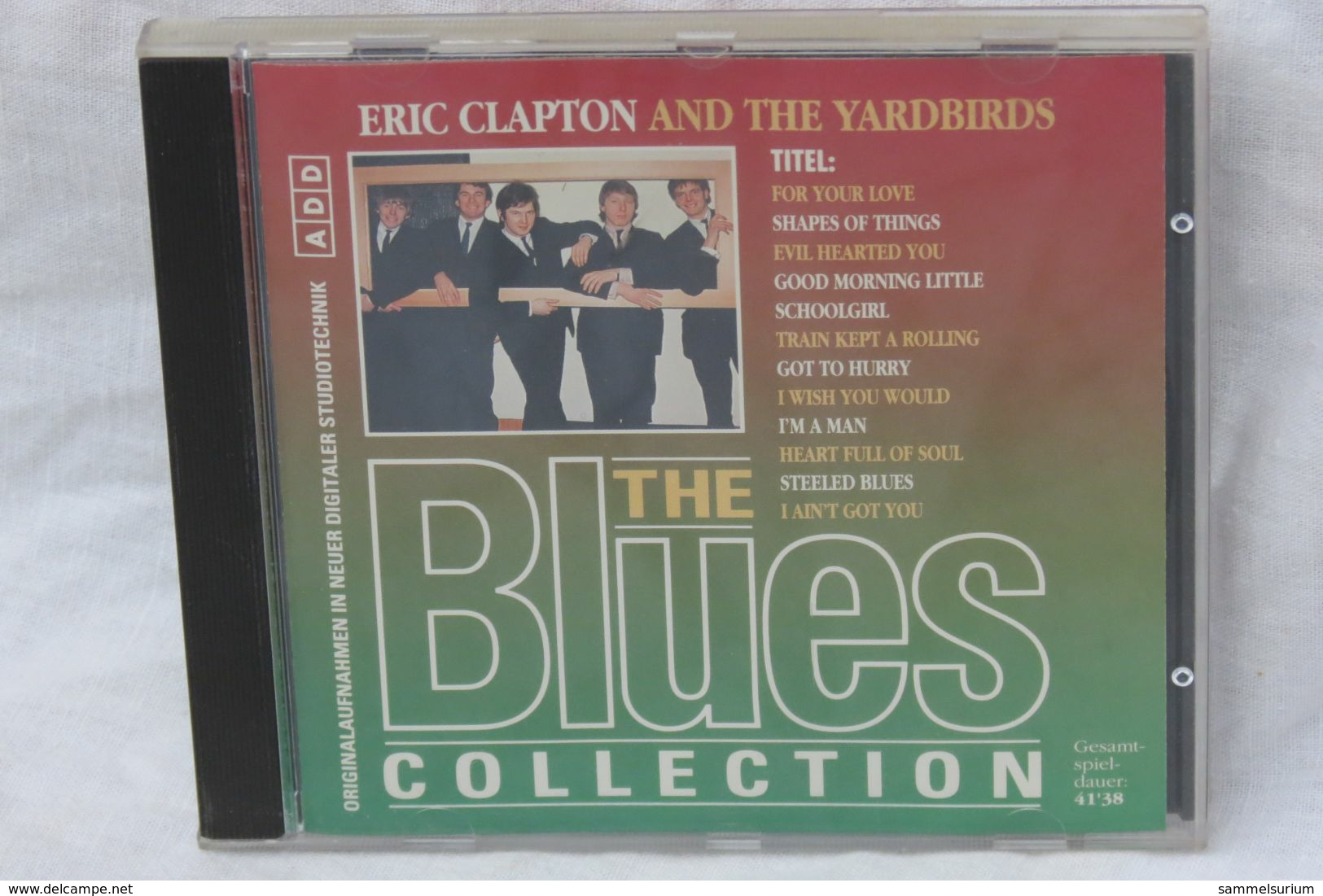 CD "Eric Clapton" And The Yardbirds, Aus Der Blues Collection, Ausgabe 14 - Blues