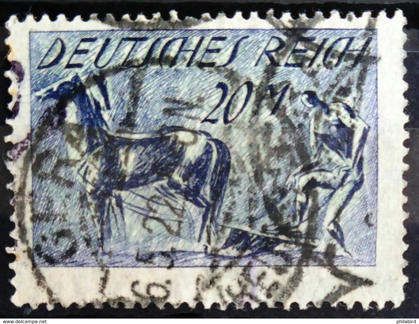 ALLEMAGNE EMPIRE                     MICHEL  N° 176b                           OBLITERE - Used Stamps