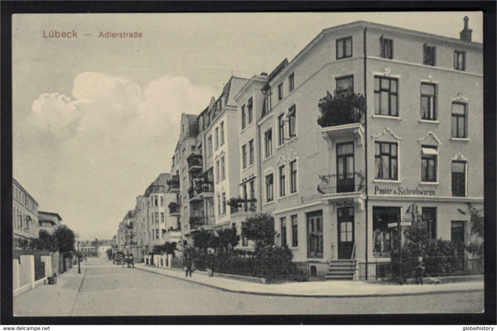 DG1144 - LÜBECK - MIT PAPIER & SCHREIBWAREN GESCHÄFT Adlerstrasse - Luebeck