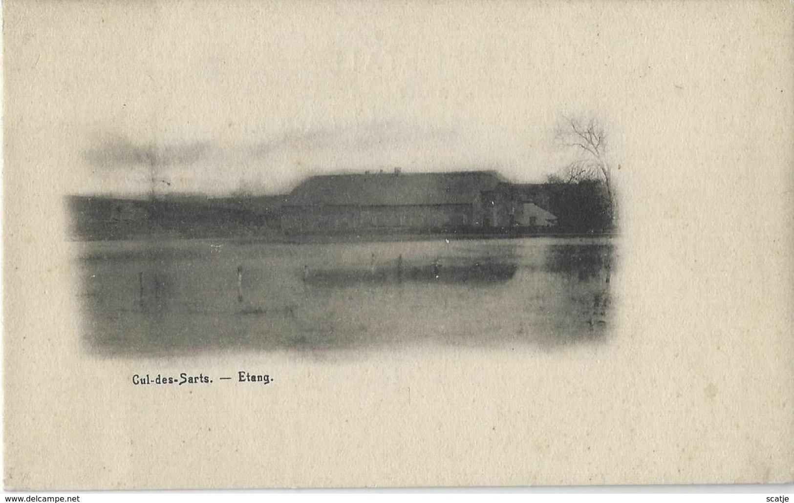 Cul-des-Sarts.   -   Etang.   -   1900 - Cul-des-Sarts