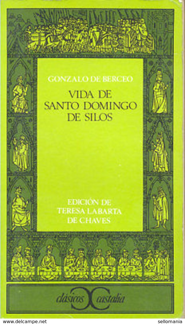 VIDA DE SANTO DOMINGO DE SILOS GONZALO DE BERCEO EDICION 1973       TC12000 A6C1 - Otros & Sin Clasificación