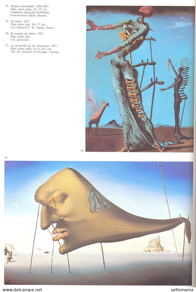 DALI AUTOR IGNACIO GOMEZ DE LIAÑO EDICIONES POLIGRAFA 1992 TC11303 A6C1 - Andere & Zonder Classificatie