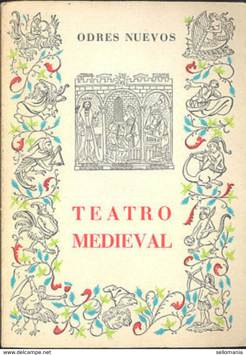 TEATRO MEDIEVAL FERNANDO LAZARO CARRETER EDITORIAL CASTALIA 1970    TC11981 A6C1 - Sonstige & Ohne Zuordnung