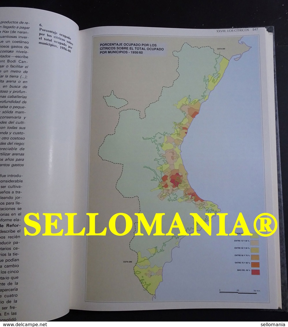 ATLAS DE LA COMUNIDAD VALENCIANA TOMO II AGRICULTURA INFORMACION TC23759 A6C3 - Andere & Zonder Classificatie