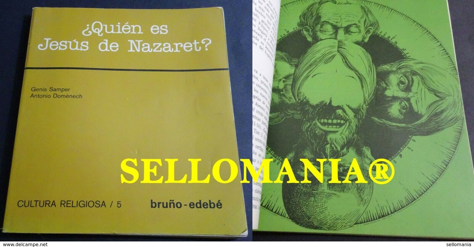 QUIEN ES JESUS DE NAZARET GENIS SAMPER Y ANTONIO DOMENECH BRUÑO TC23837 A5C1 - Altri & Non Classificati