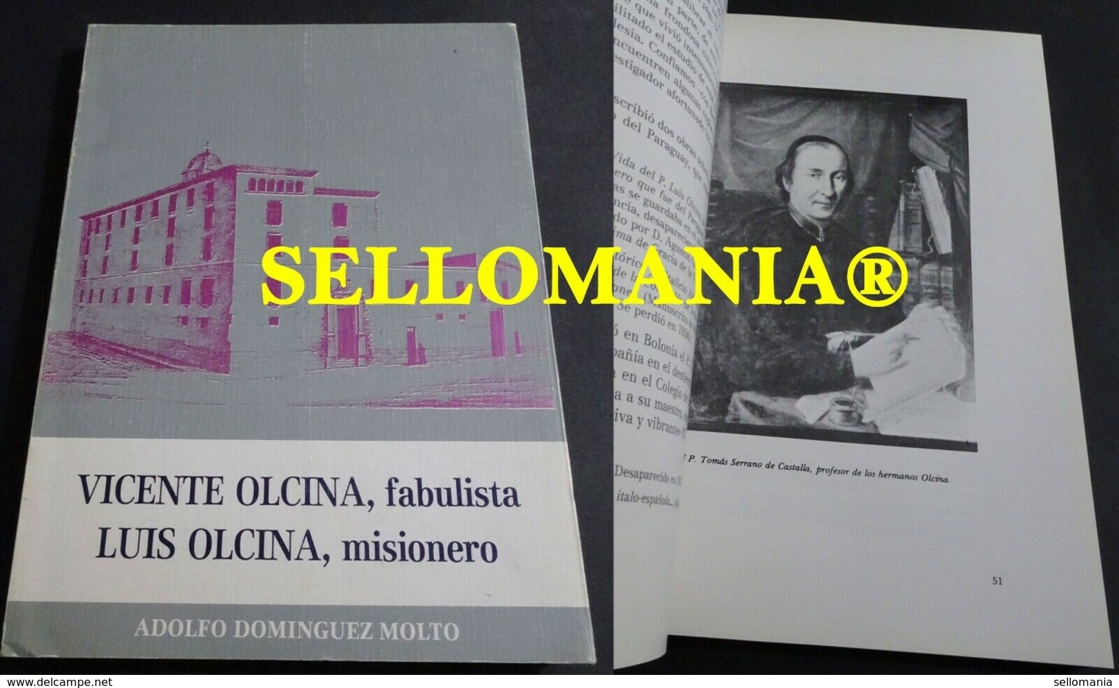 VICENTE OLCINA FABULISTA LUIS OLCINA MISIONERO DOMINGUEZ MOLTO 1984 TC23845 A5C1 - Other & Unclassified