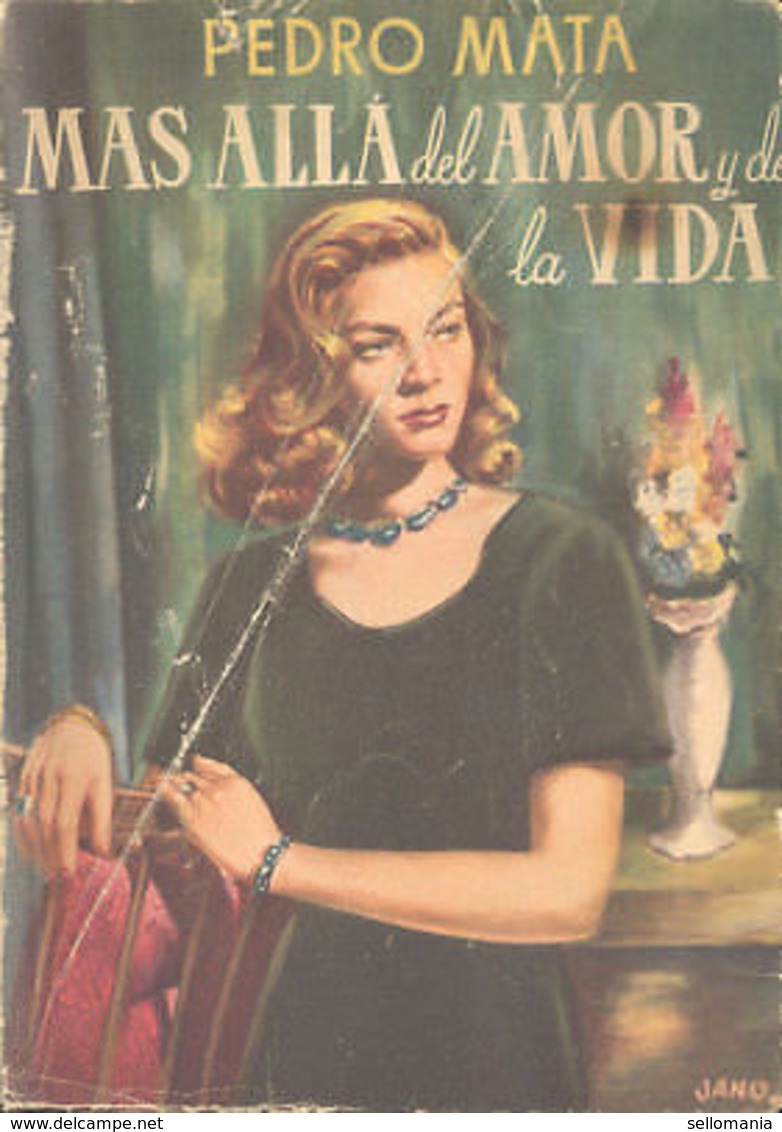 MAS ALLA DEL AMOR Y DE LA VIDA PEDRO MATA EDITORIAL TESORO 1950 TC12023 A6C1 - Sonstige & Ohne Zuordnung