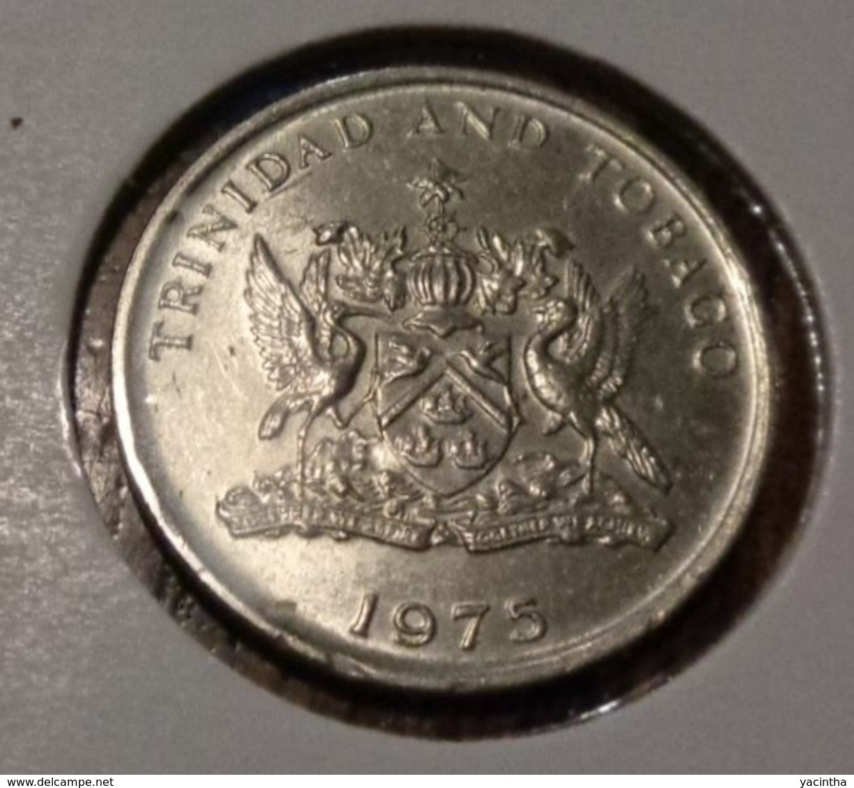 @Y@   Trinidad En Tabago   25 Cents  1975        (3493) - Trinidad Y Tobago