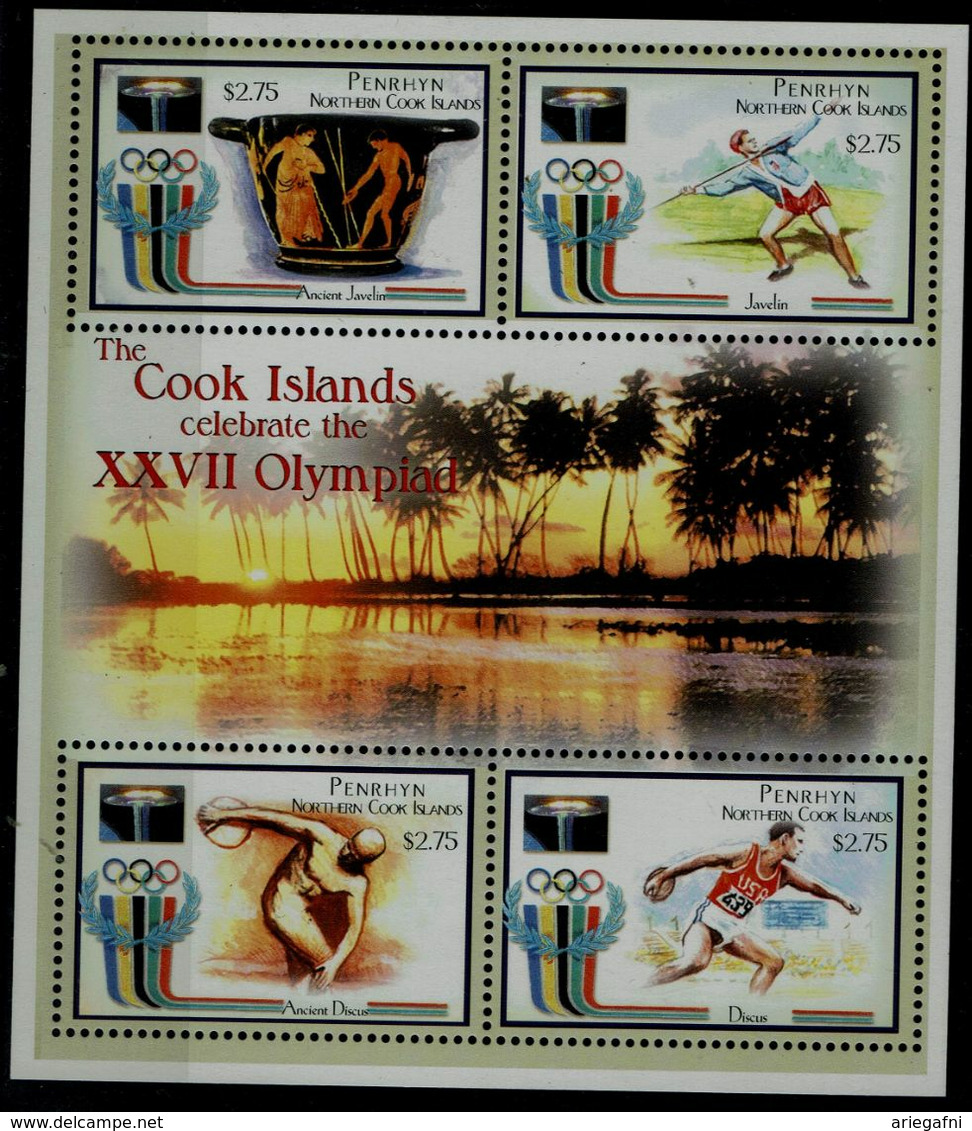 PENRHYN 2000 SUMMER OLYMPICS GAMES SYDNEY MI No BLOCK 92 MNH VF !! - Zomer 2000: Sydney - Paralympics