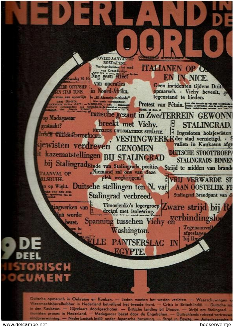 Nederland In Den Oorlog 9de Deel - Historisch Document - Guerre 1939-45