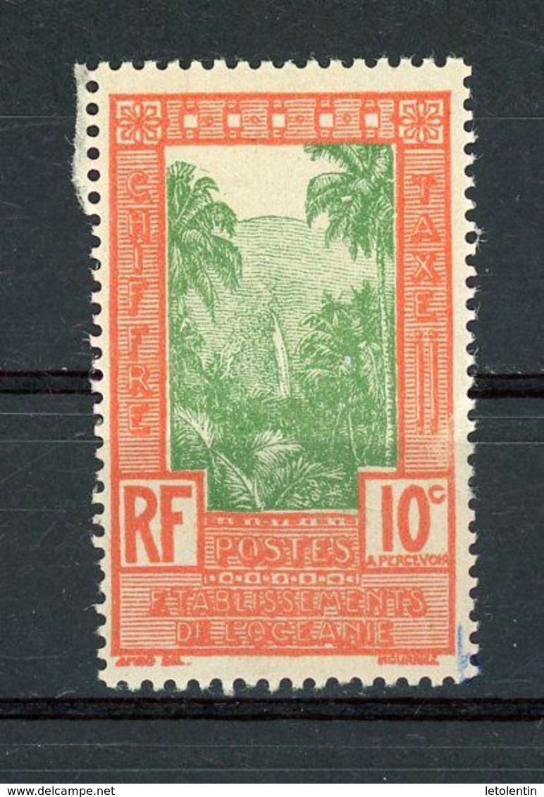 OCEANIE - TAXE - N°Yt 11 * - Timbres-taxe