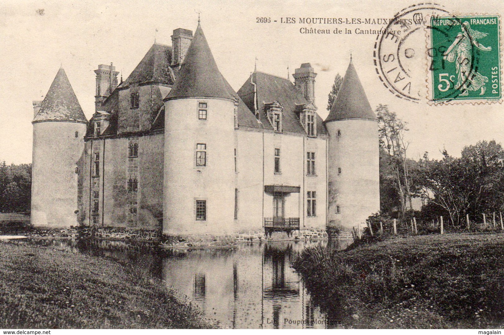 Moutiers Les Mauxfaits : Château De La Cantaudière - Moutiers Les Mauxfaits