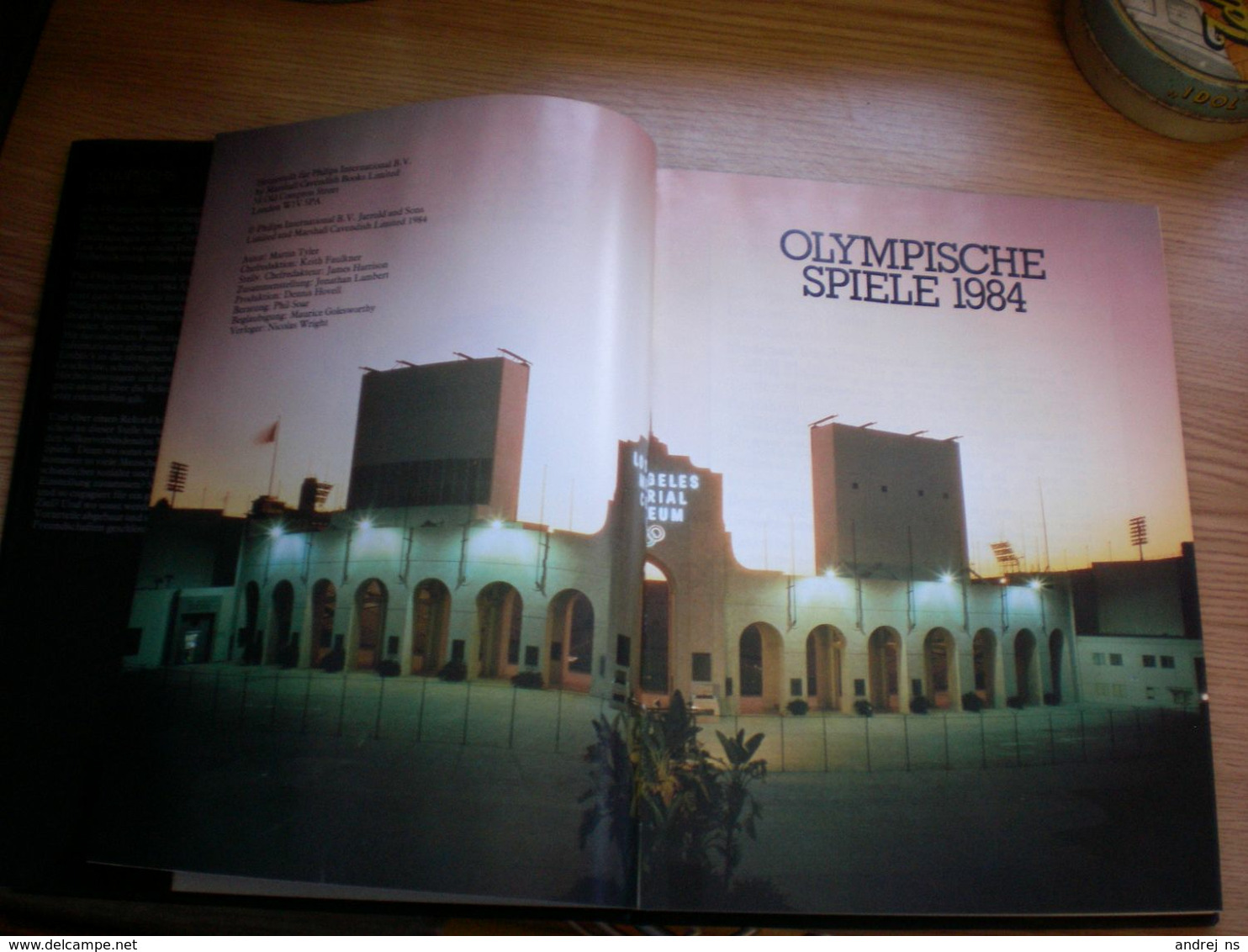 Olympische Spiele 1984 Herausgegeben Von Philips 144 Pages Collor Extra Book - Bücher