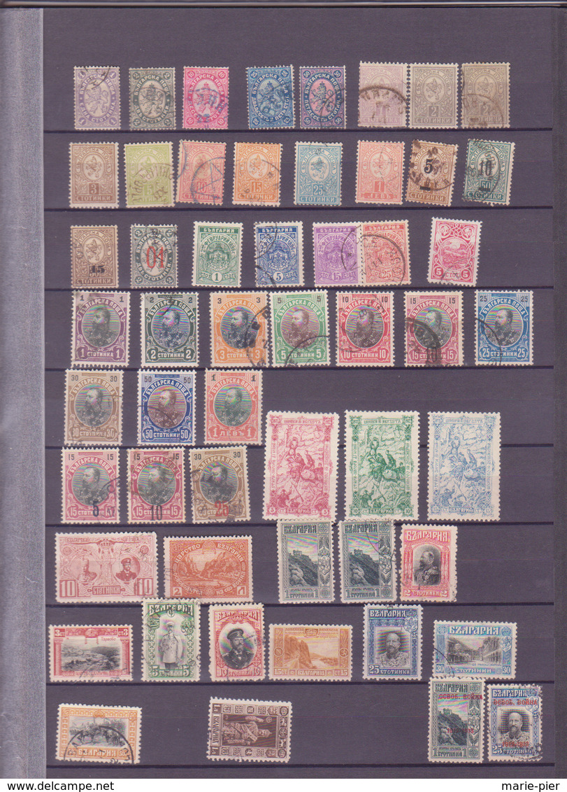 Timbres Bulgarie De 1879 à 2002 + Avion + Taxe + Express + Service + Guerre - ...-1879 Prephilately