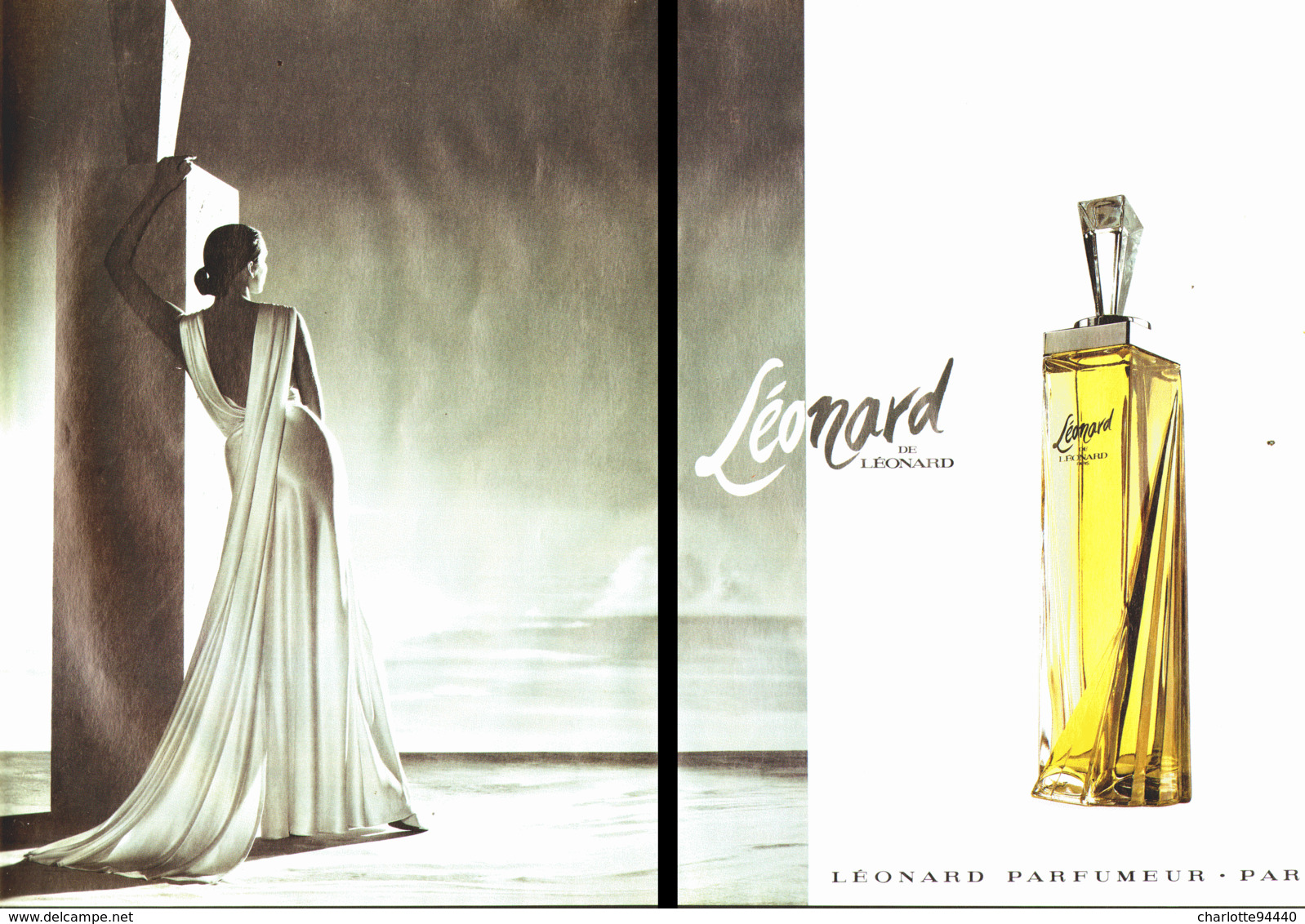 PUB PARFUM   ( LEONARD ) De " LEONARD " 1989  ( 4 ) - Unclassified