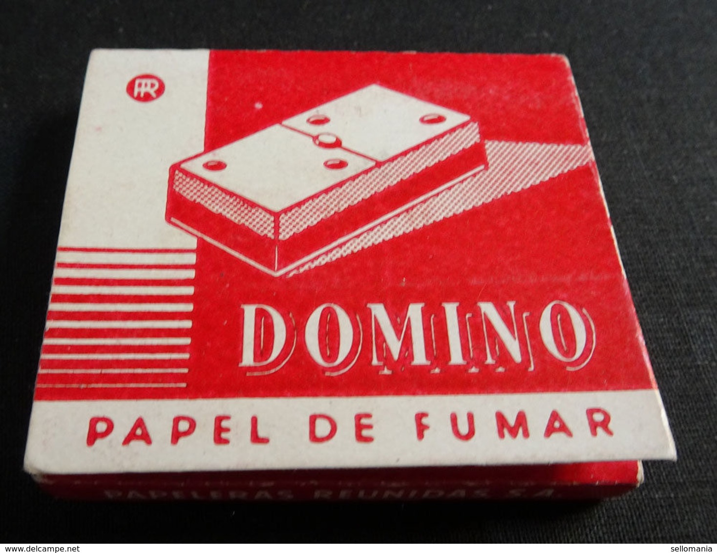 ANTIQUE CIGARETTE ROLLING PAPER DOMINO EARLY 1900 TOBACCIANA COLLECTIBLES 008CC - Other & Unclassified