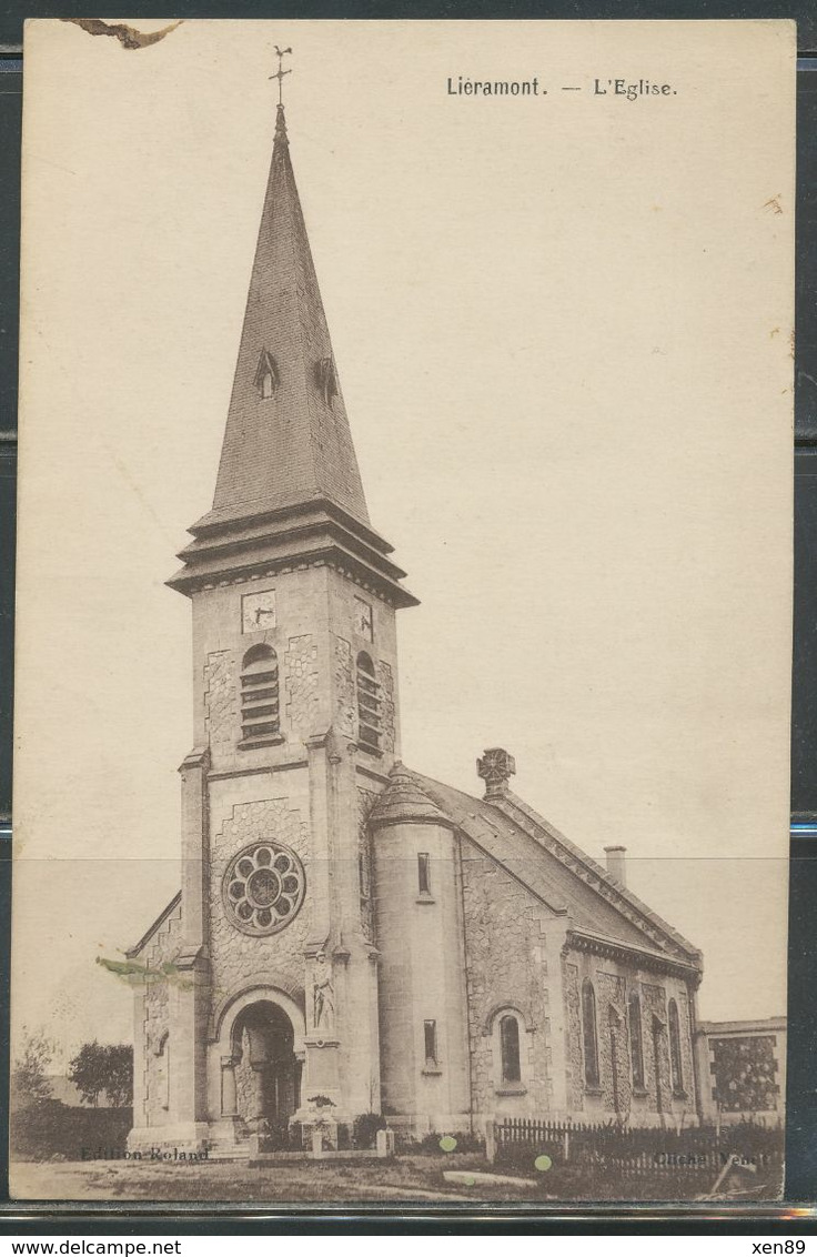 CPA - LIERAMONT - L'Eglise - Autres & Non Classés