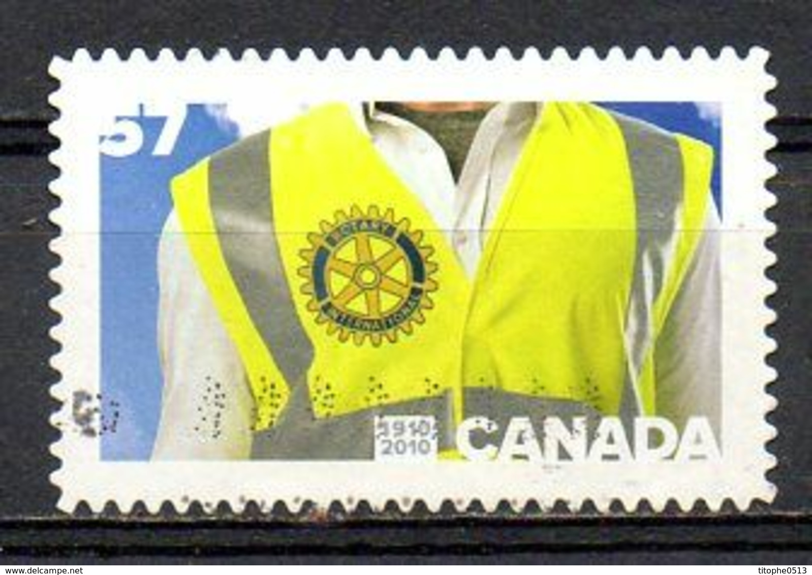 CANADA. Timbre Oblitéré De 2010. Rotary. - Rotary, Lions Club