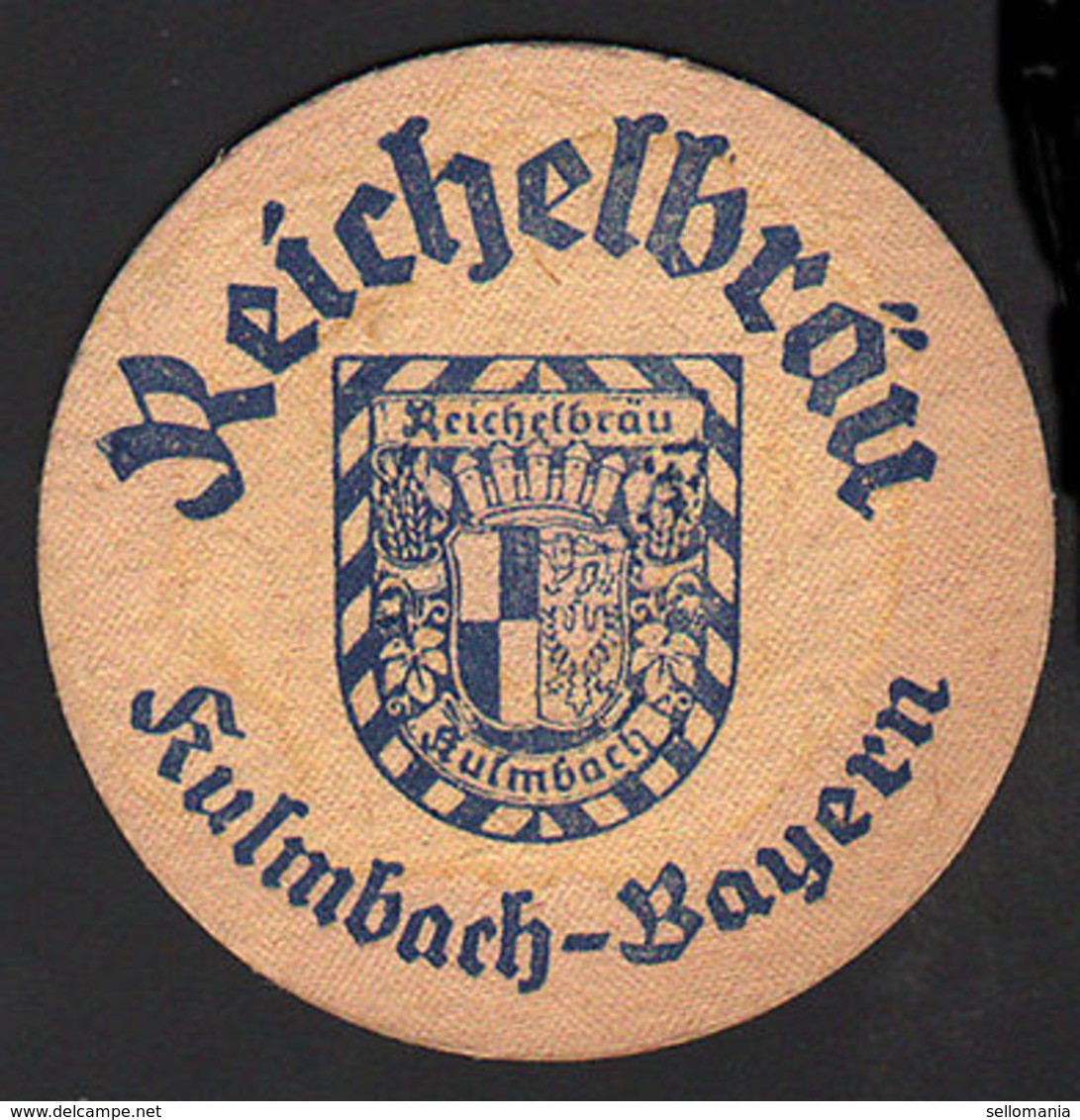 OLD BEER COASTER 1954 REICHELBRÄU GERMANY POSAVASOS CC002 - Untersetzer