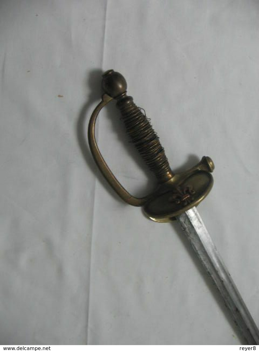 Epee XIX ,old Sword,alter Säbel, - Armas Blancas