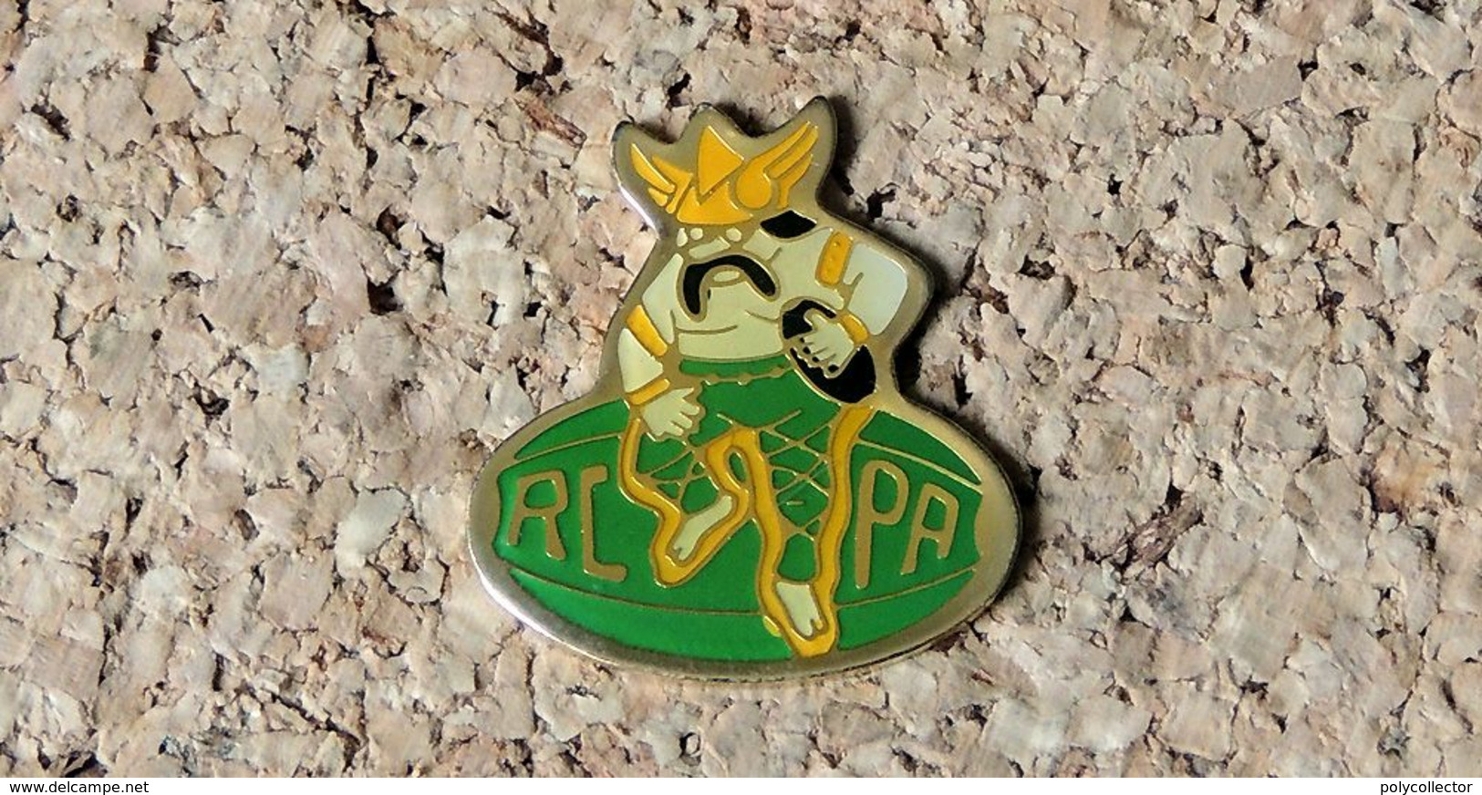 Pin's RUGBY RC PA Gaulois  - Verni époxy - Fabricant Inconnu - Rugby