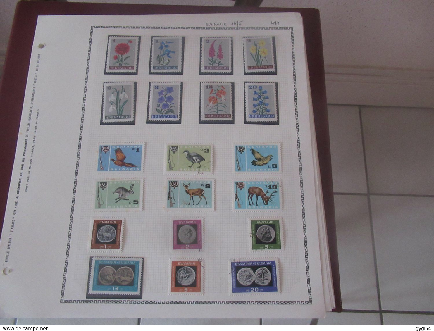 Bulgarie  lot  cat yt n°56 - 1085     o  , n* MLH  , n** MNH