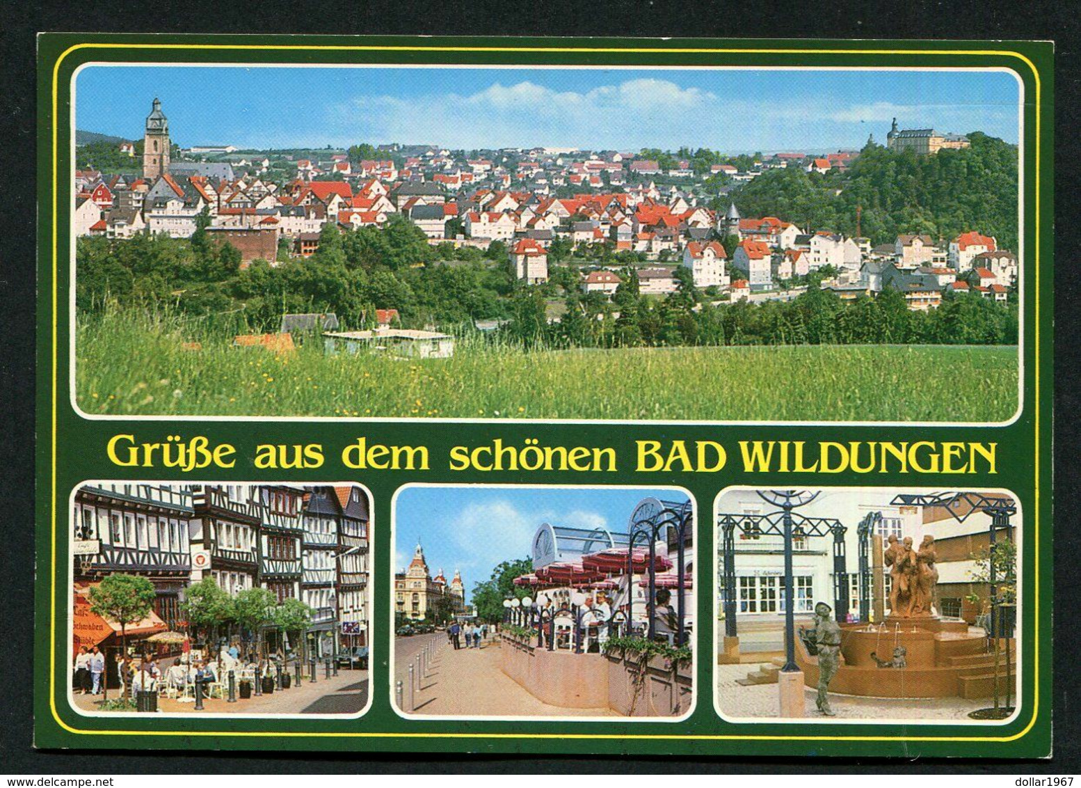 Gruss Aus Bad Wildungen - Waldeck-Frankenberg - NOT  Used  , 2 Scans For Condition. (Originalscan !! ) - Frankenberg (Eder)