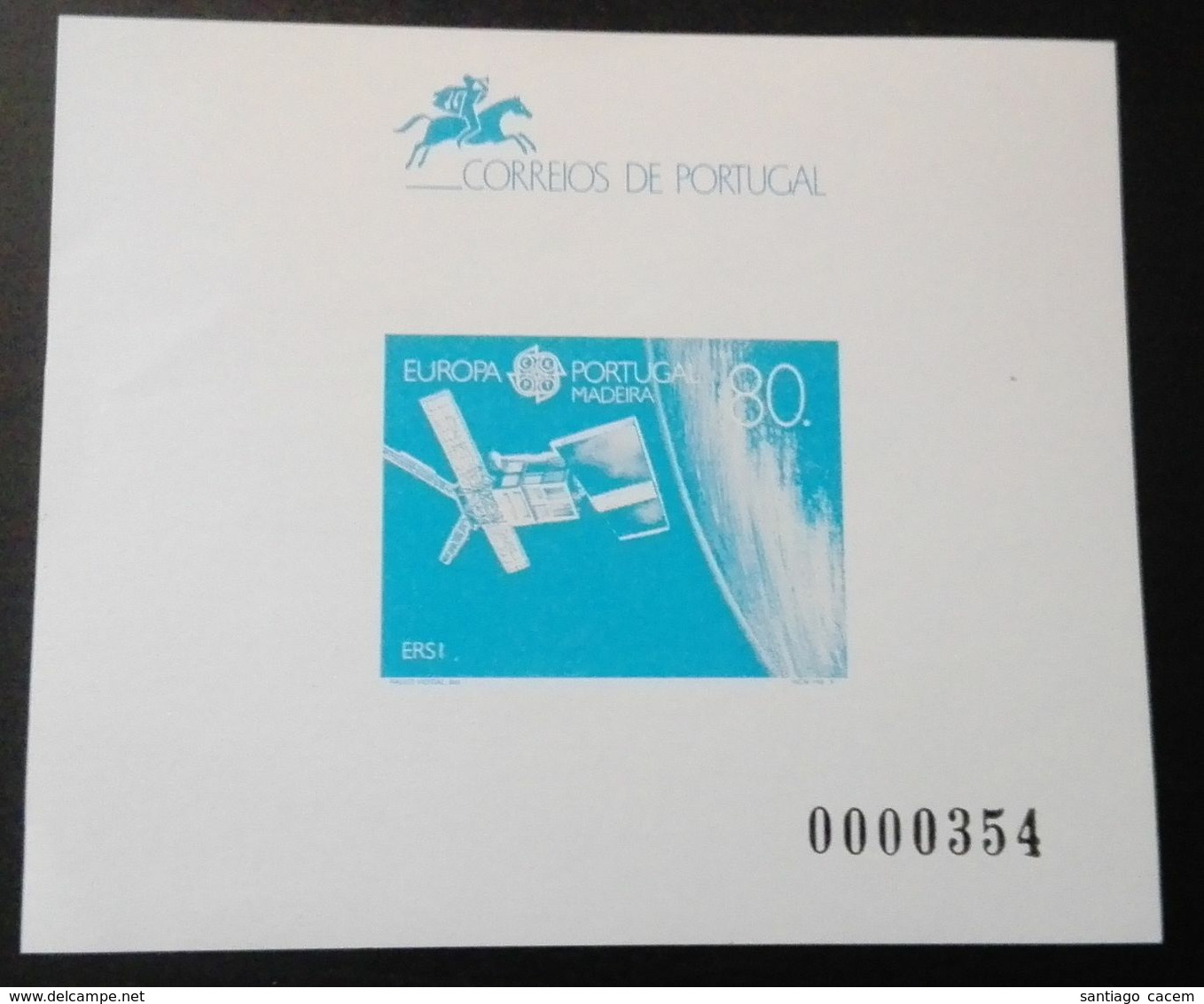 Portugal (1991) - Bloco Europa Madeira, Prova - Proofs & Reprints