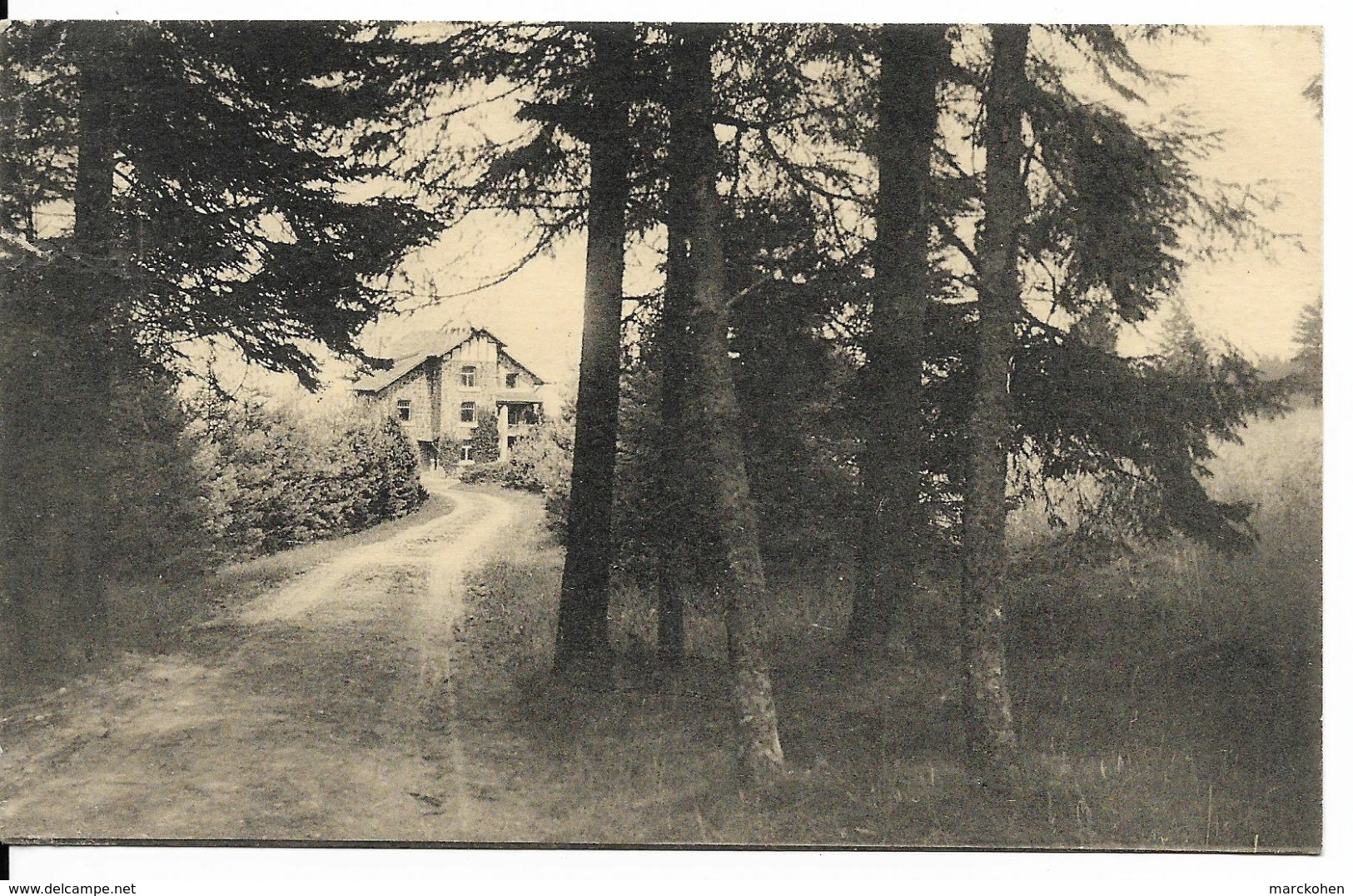 BELGIQUE - Province De Luxembourg - MANHAY (6960) : Le Chalet Stévart à Bellaire. CPA. - Manhay