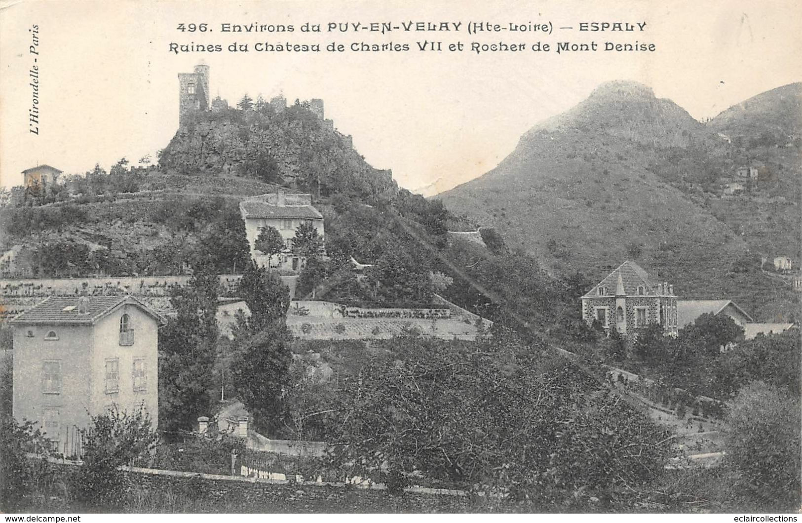 Espaly    43        Ruines Du Château De Charles VII     Voir Scan) - Autres & Non Classés