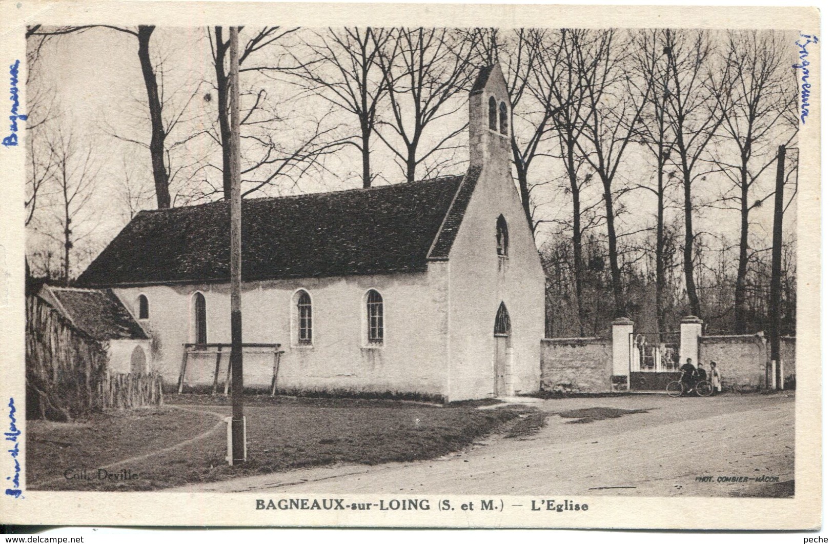 N°3367 R -cpa Bagneux Sur Loing -l'église- - Bagneaux Sur Loing