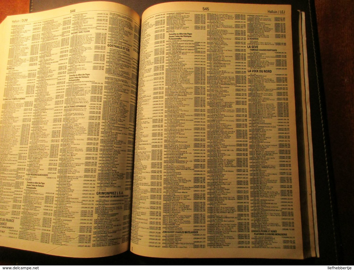 Annuaire Officiel ...téléphone - Volume 1. Abancourt à Ligny-Haucourt   - Telefoonboek - Genealogie - 1983 - Telephone Directories