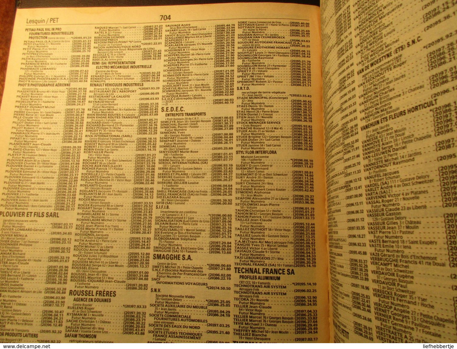 Annuaire Officiel ...téléphone - Volume 1. Abancourt à Ligny-Haucourt   - Telefoonboek - Genealogie - 1983 - Telephone Directories