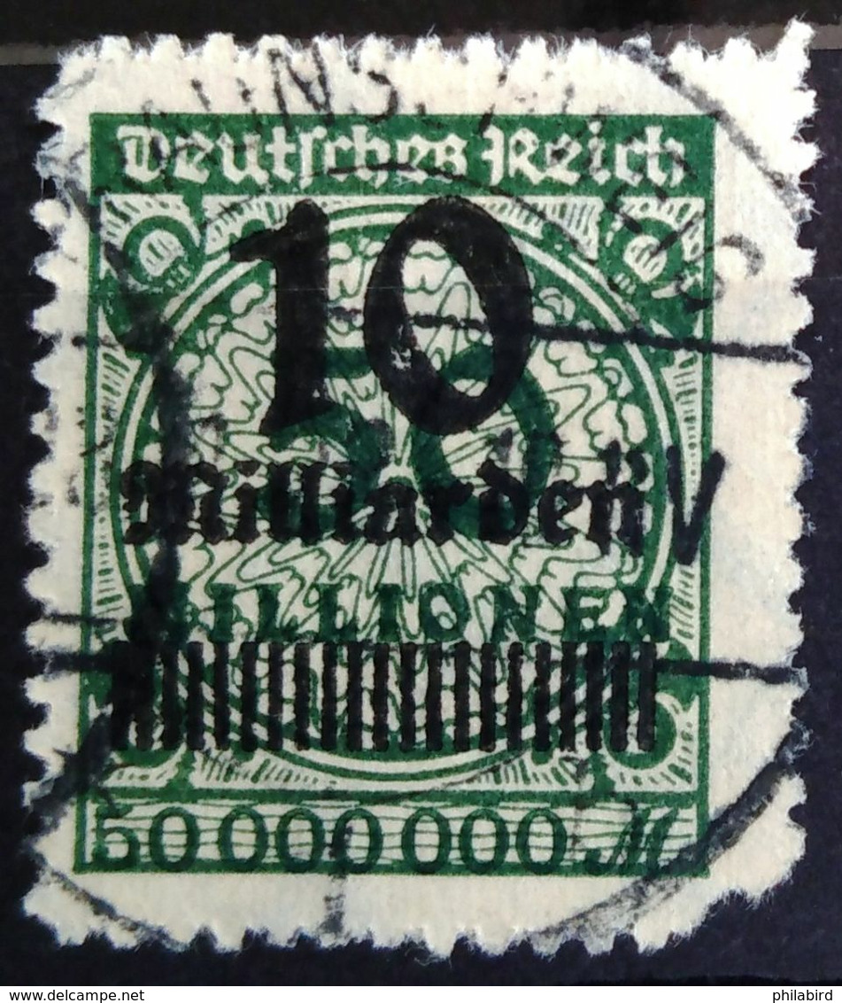 ALLEMAGNE EMPIRE                       N° 319                   OBLITERE - Oblitérés