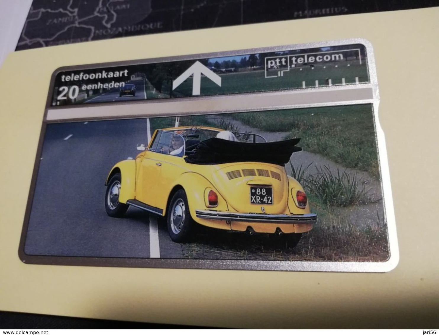 NETHERLANDS  ADVERTISING 20 UNITS  3 CARDS COMPLTE SET PRIVATE ISSUE  CAR/AUTO/BEETLE VW   LANDYS & GYR  Mint  ** 3149** - Privé