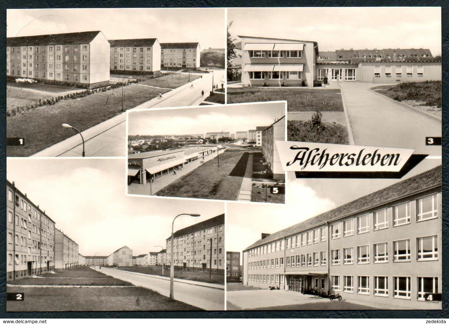 D9872 - TOP Aschersleben Kosmonautenviertel Neubauten Neubaugebiet - Heldge Verlag - Aschersleben